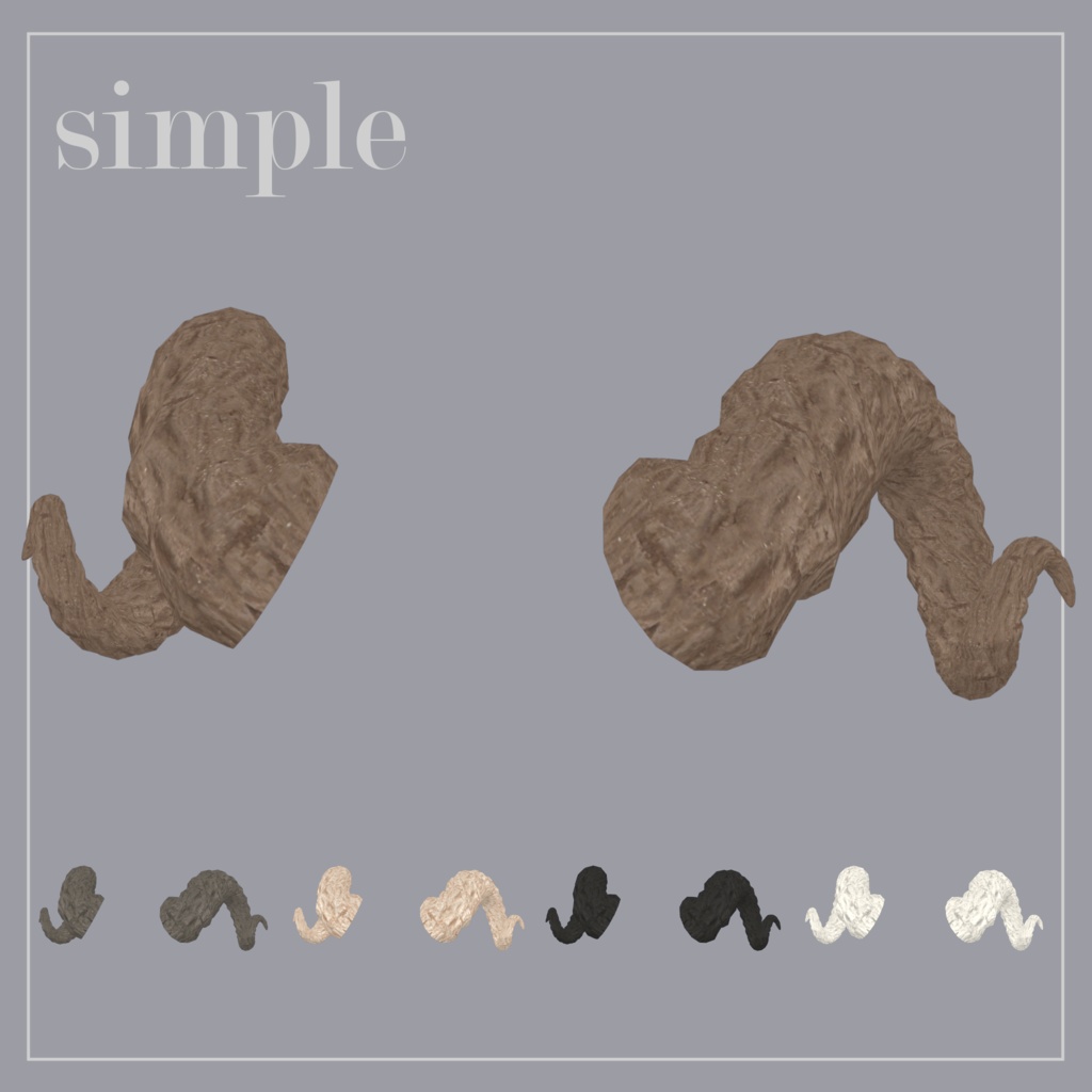 【全4×5種】装飾角 ver1.1