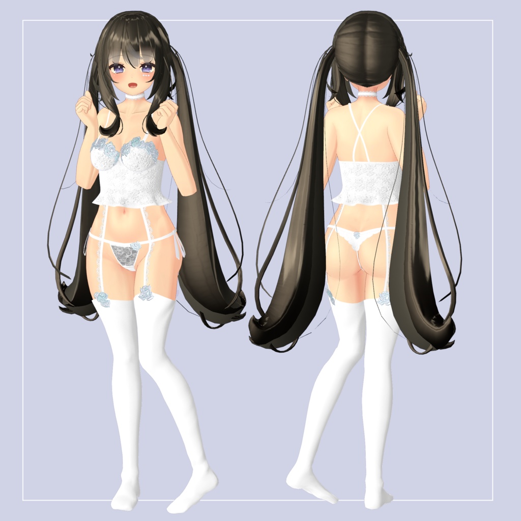 【10体対応】フラワーランジェリー