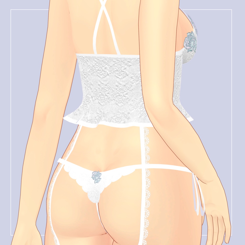 【10体対応】フラワーランジェリー