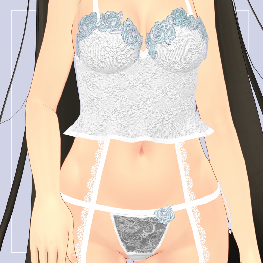 【10体対応】フラワーランジェリー