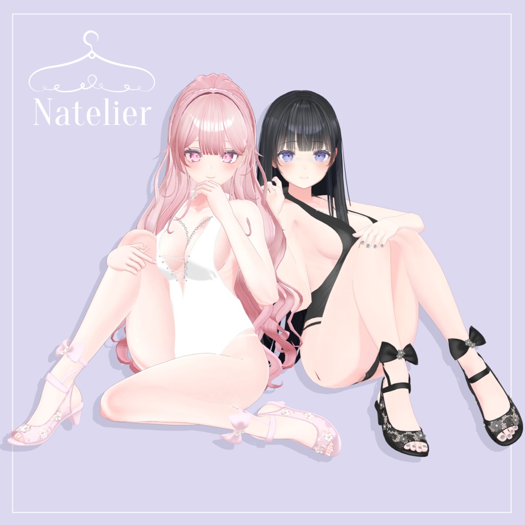 【18体対応】ガーリーサンダル