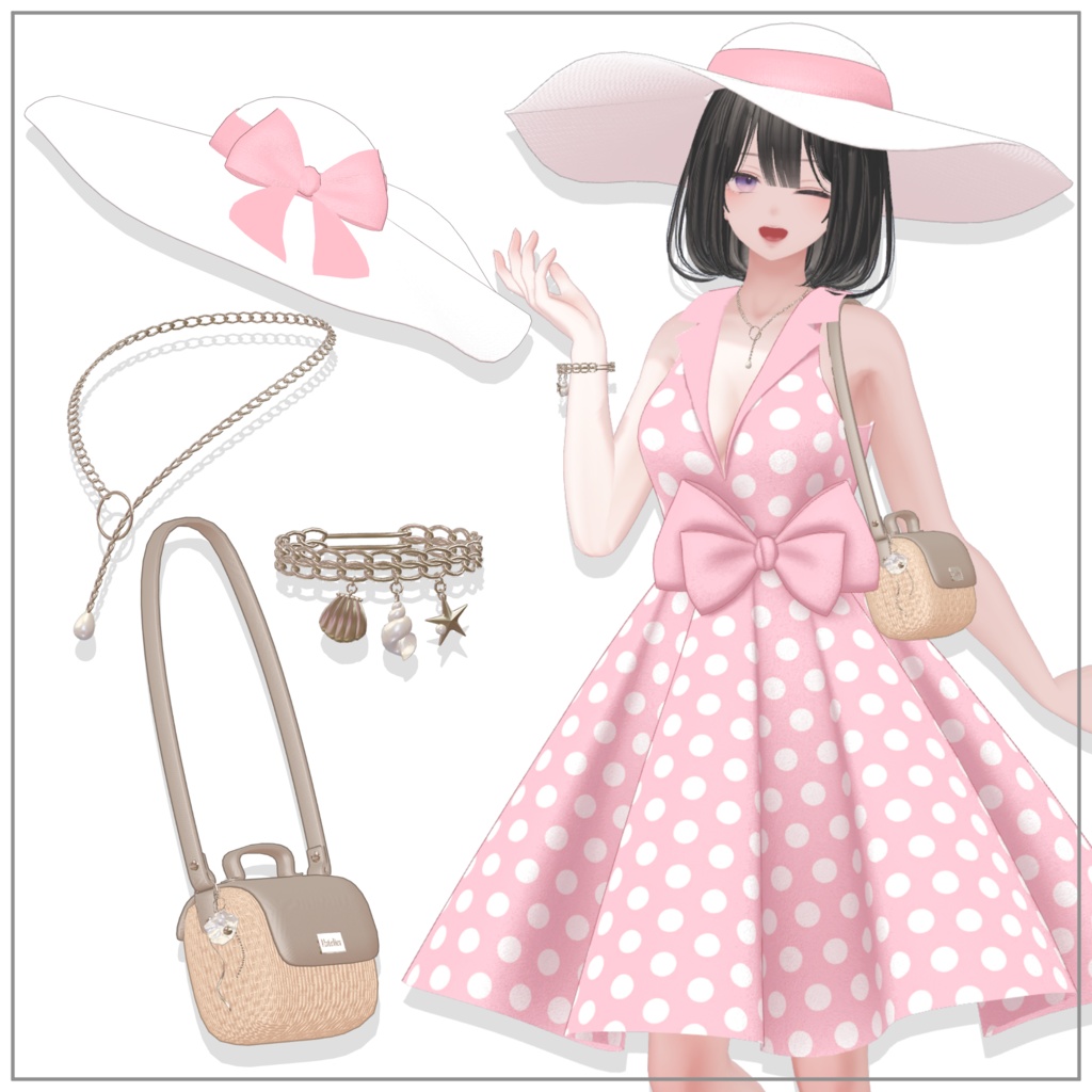 【15体対応】レトロワンピース