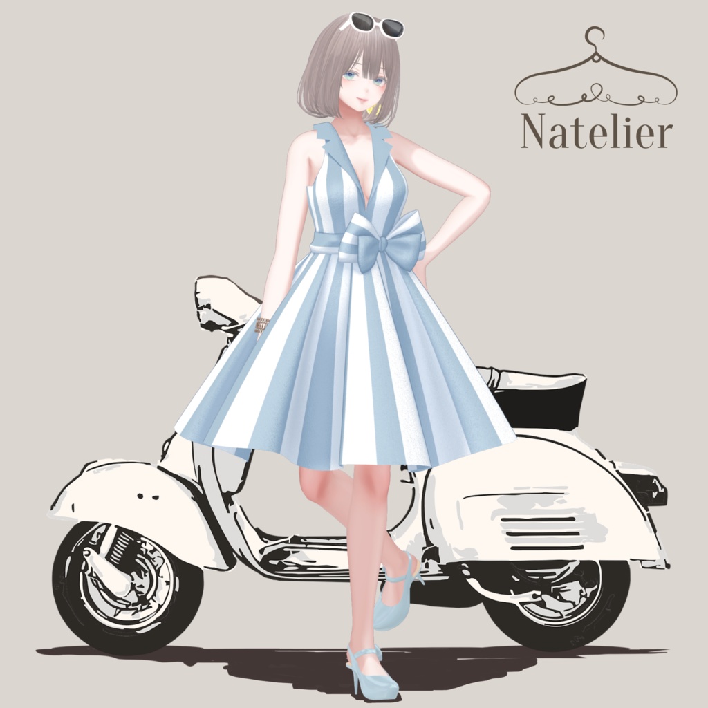 【15体対応】レトロワンピース