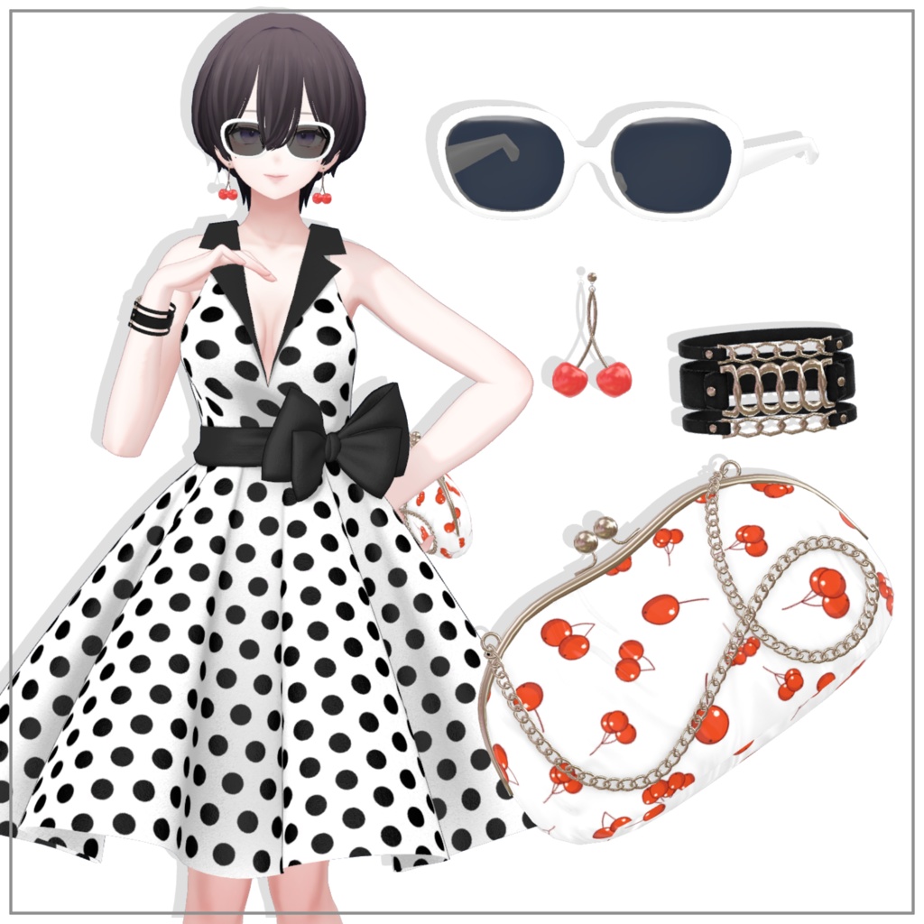 【15体対応】レトロワンピース