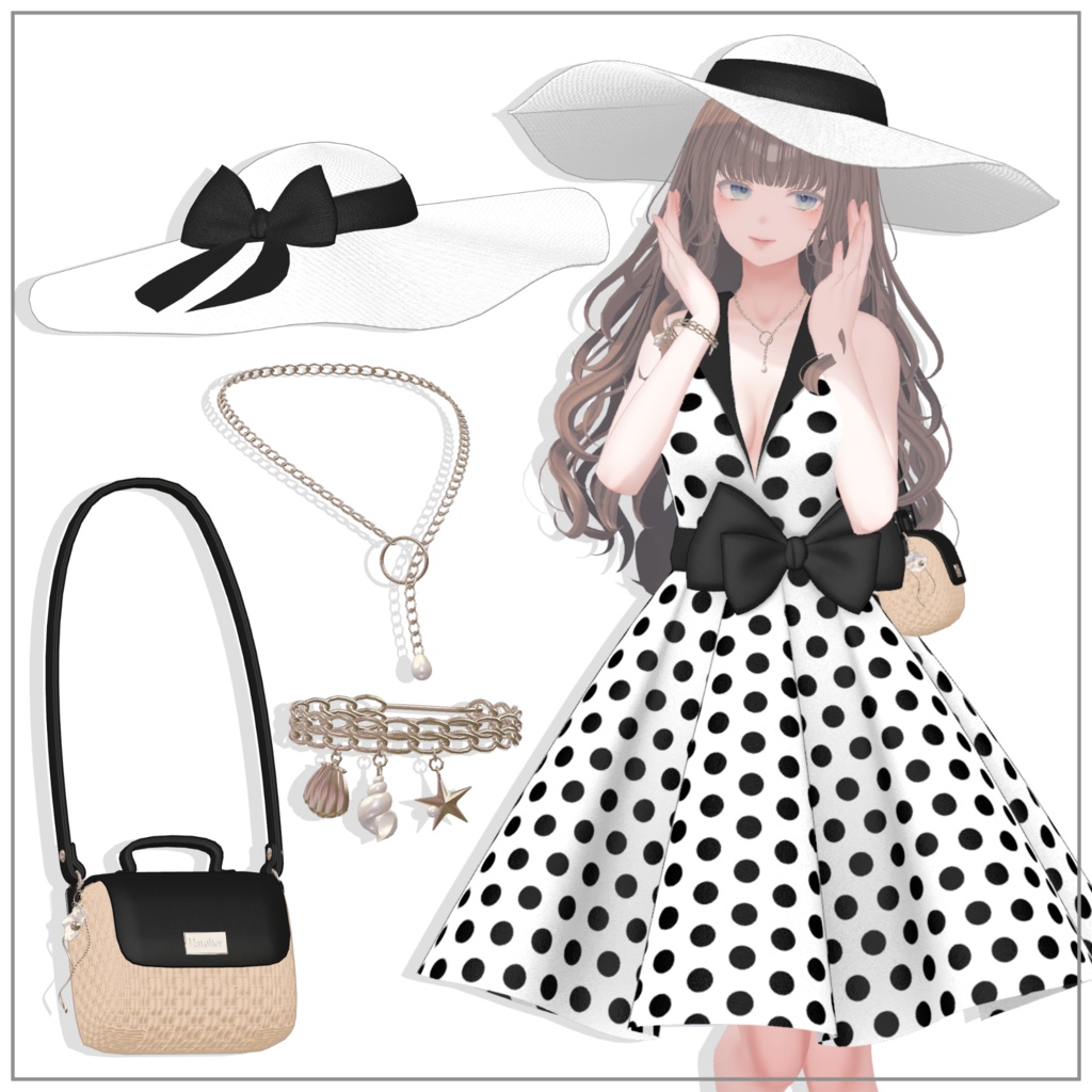 【15体対応】レトロワンピース