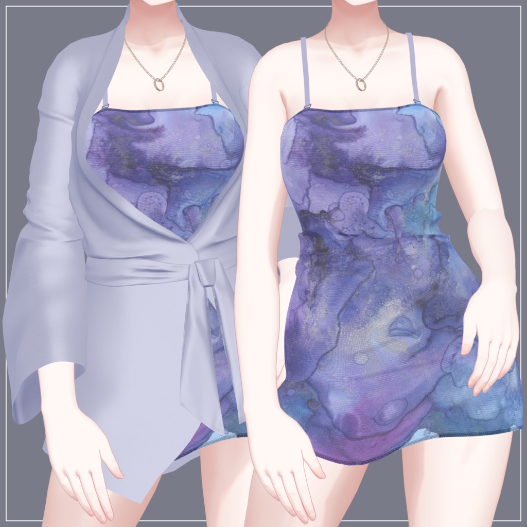 【10体対応】ナイトドレス