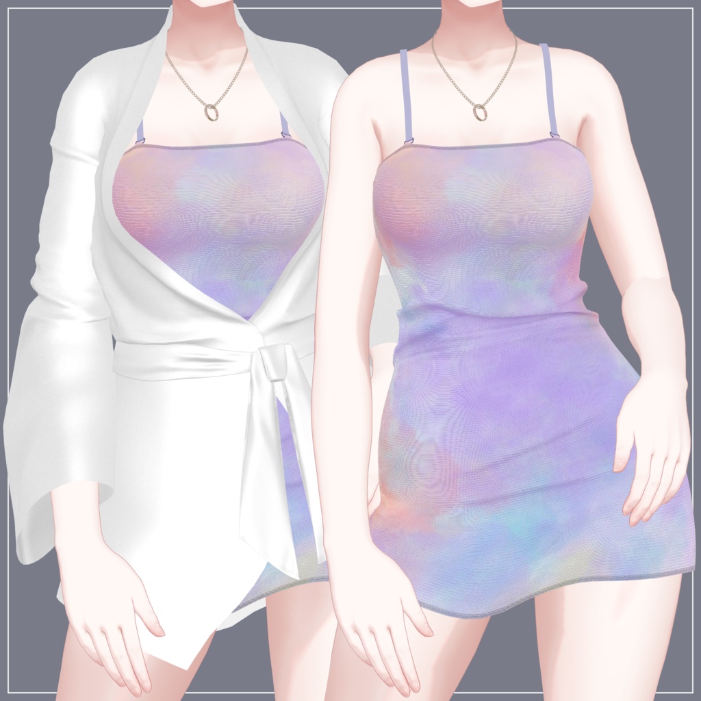 【10体対応】ナイトドレス