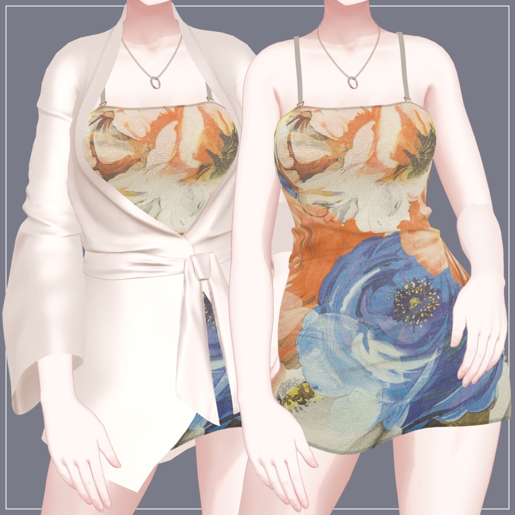 【10体対応】ナイトドレス