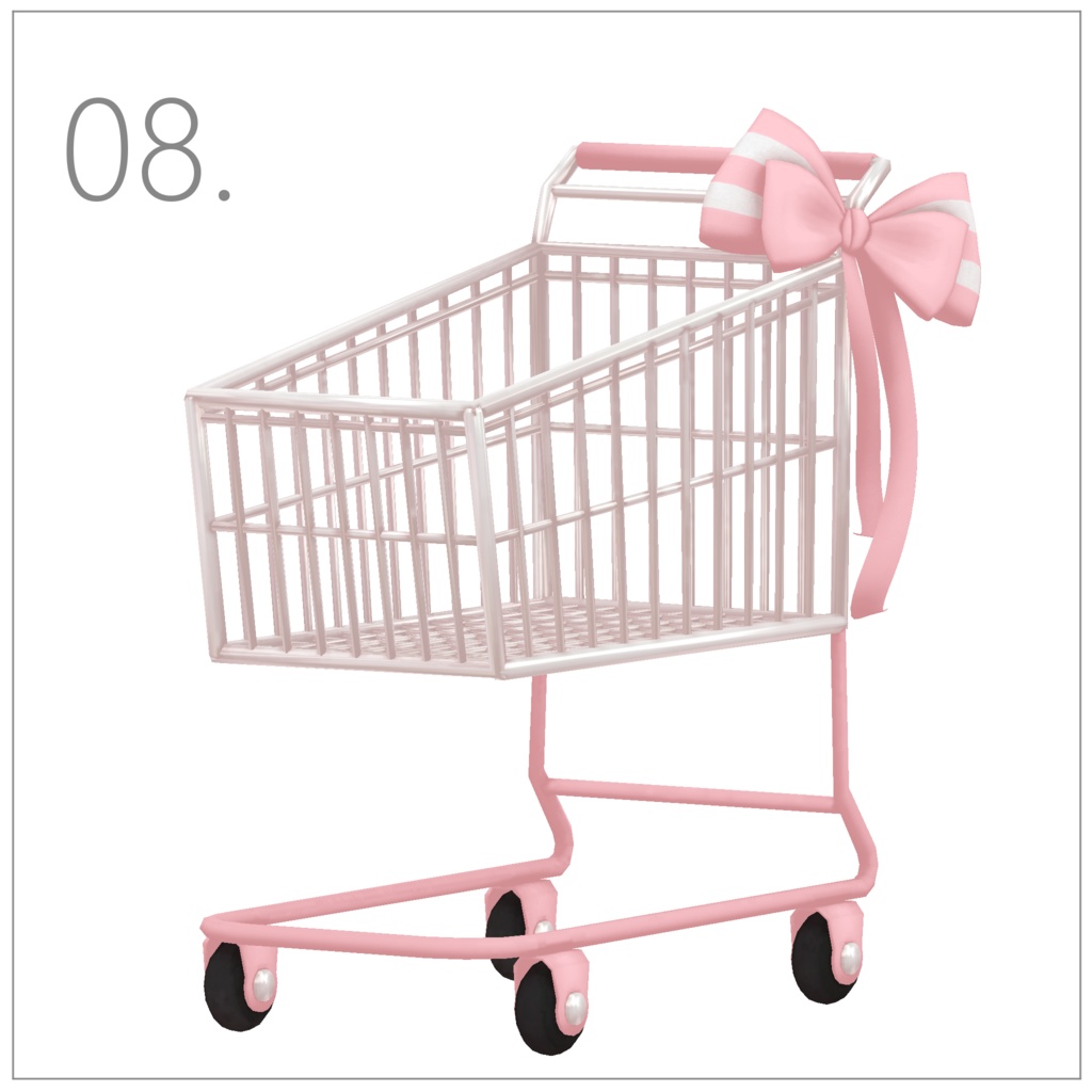 【3Dモデル】パステルダイナー【全8点】