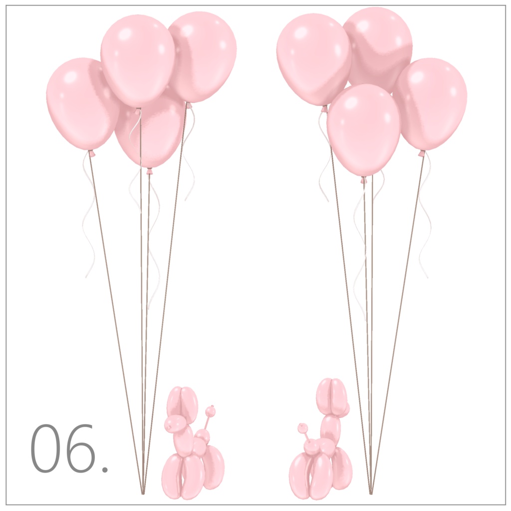 【3Dモデル】パステルダイナー【全8点】