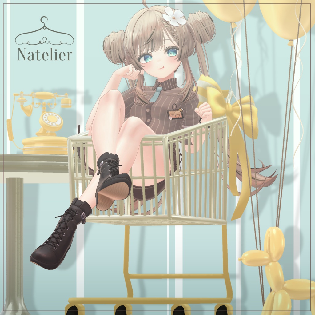 【3Dモデル】パステルダイナー【全8点】