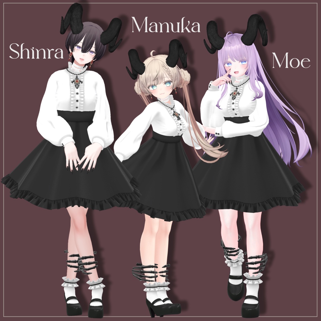 【7体対応】イーヴルドレス