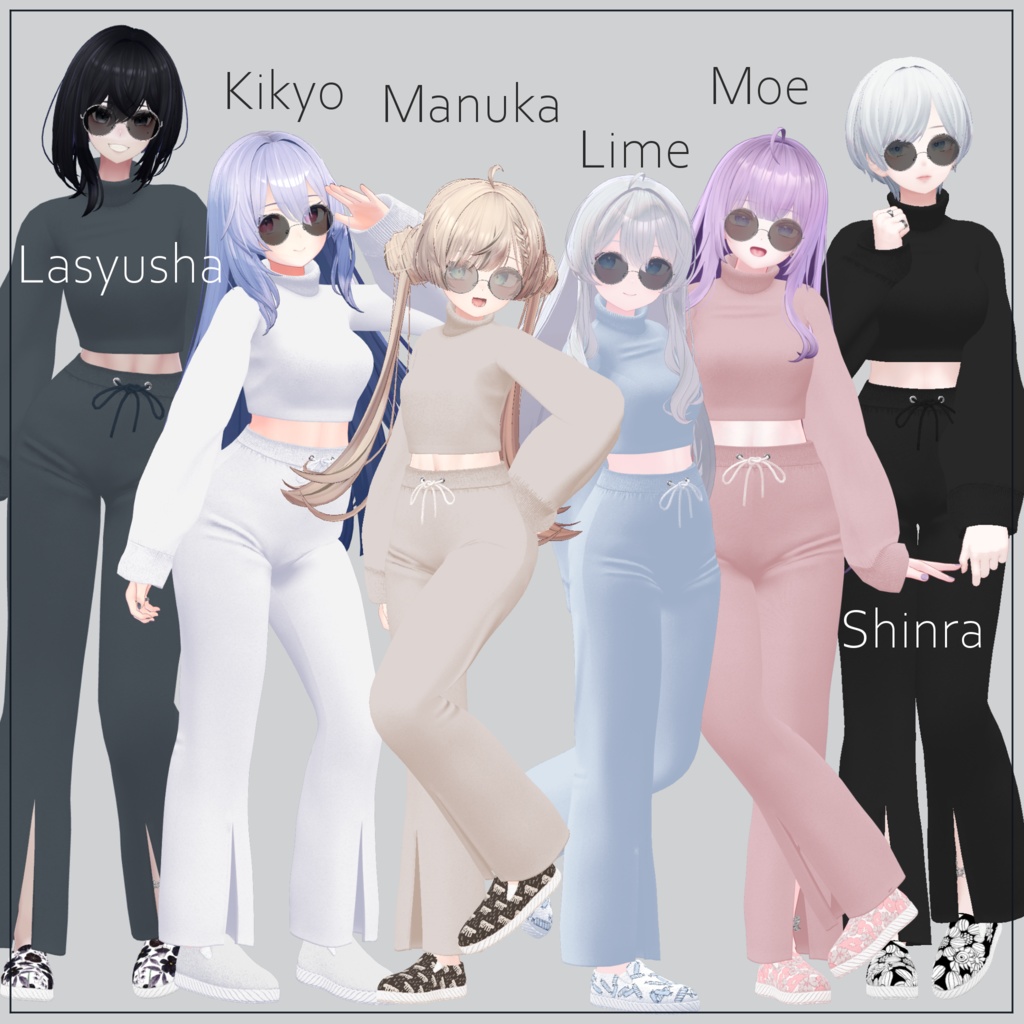 【7体対応】スウェットセットアップ