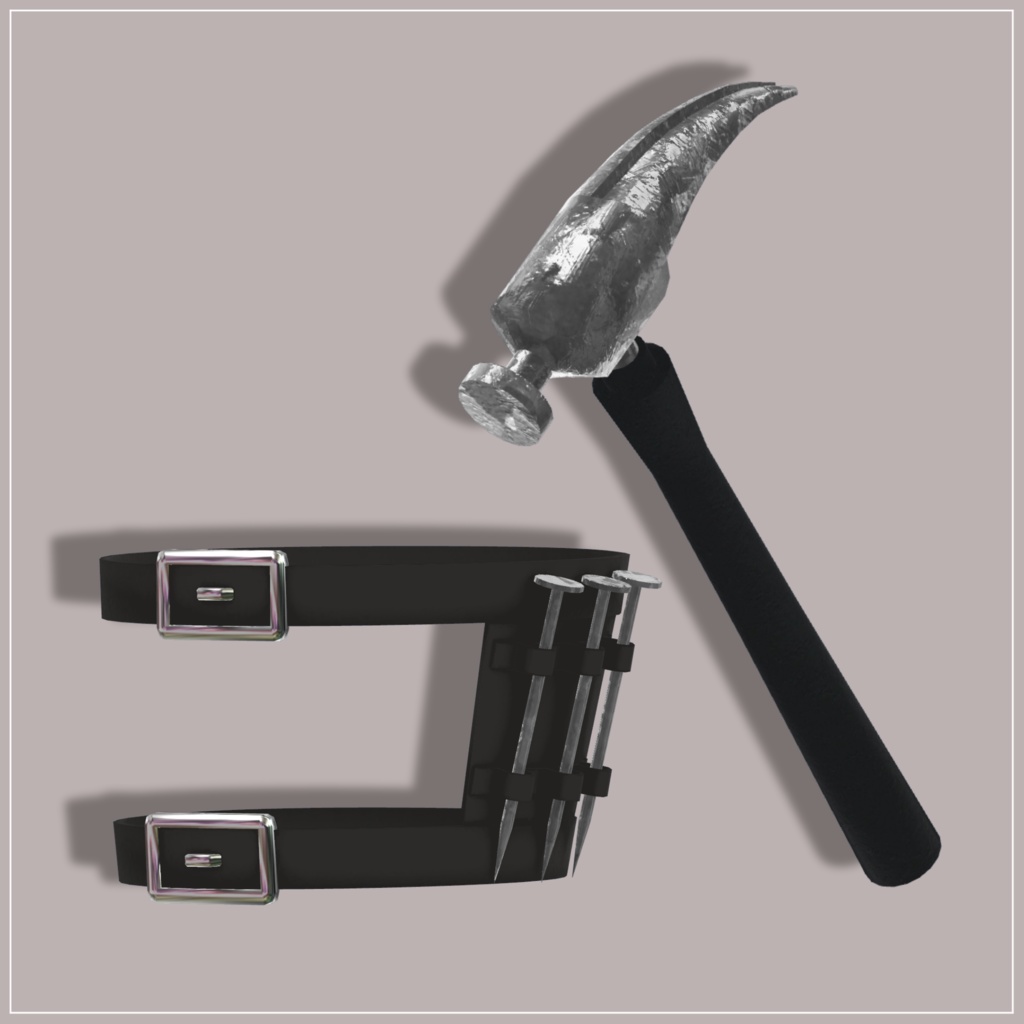 【9体対応】釘打ちバニー