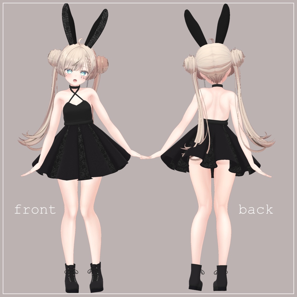 【9体対応】釘打ちバニー