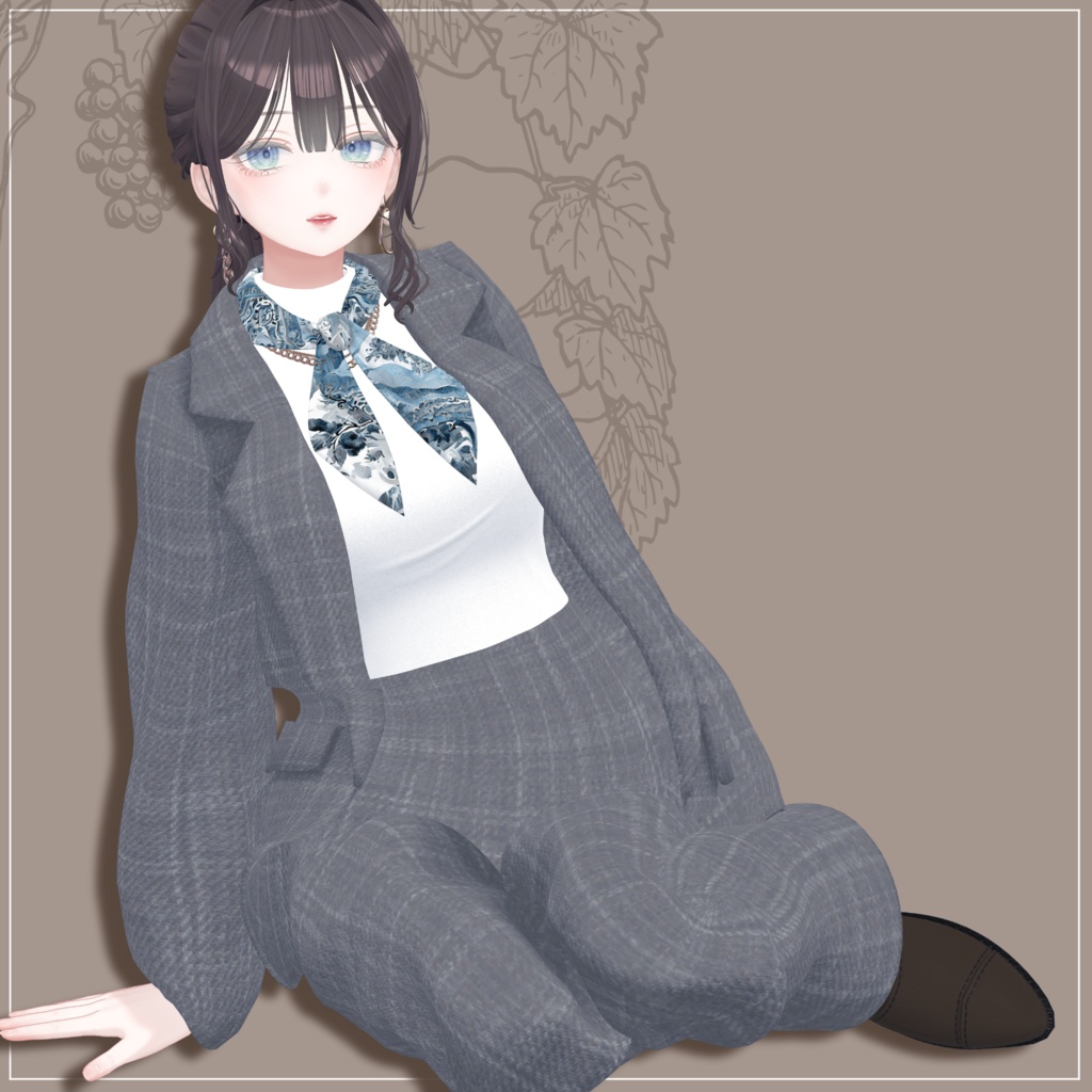 【5体対応】秋色ジャケットのセットアップ