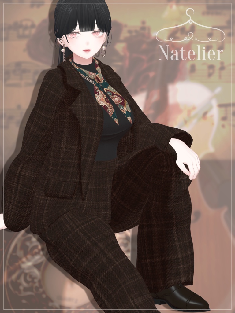 【5体対応】秋色ジャケットのセットアップ