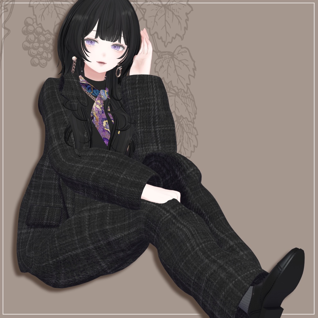 【5体対応】秋色ジャケットのセットアップ