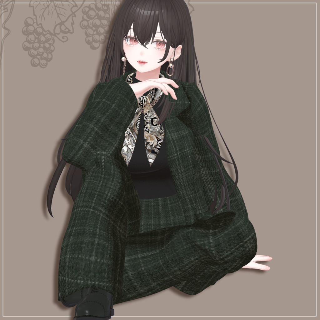 【5体対応】秋色ジャケットのセットアップ