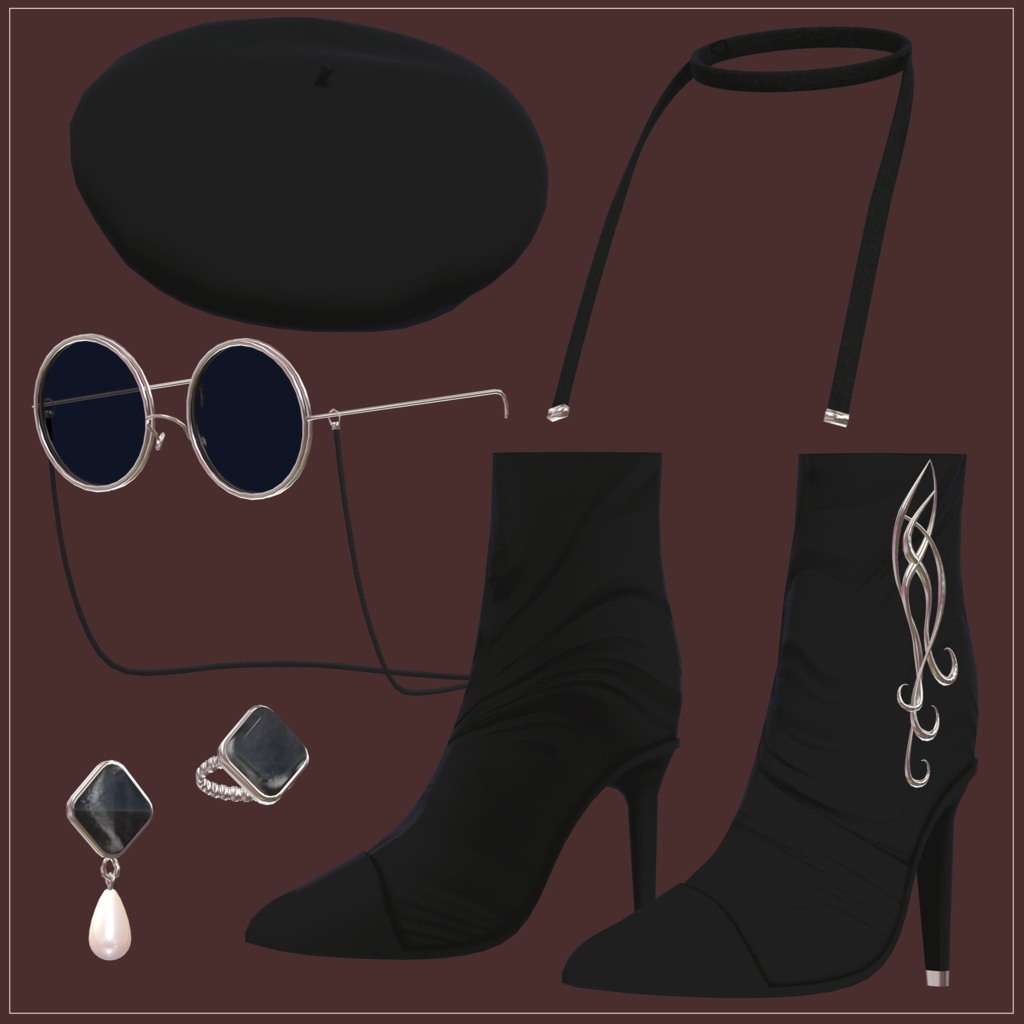 【9体対応】着物:モードスタイル