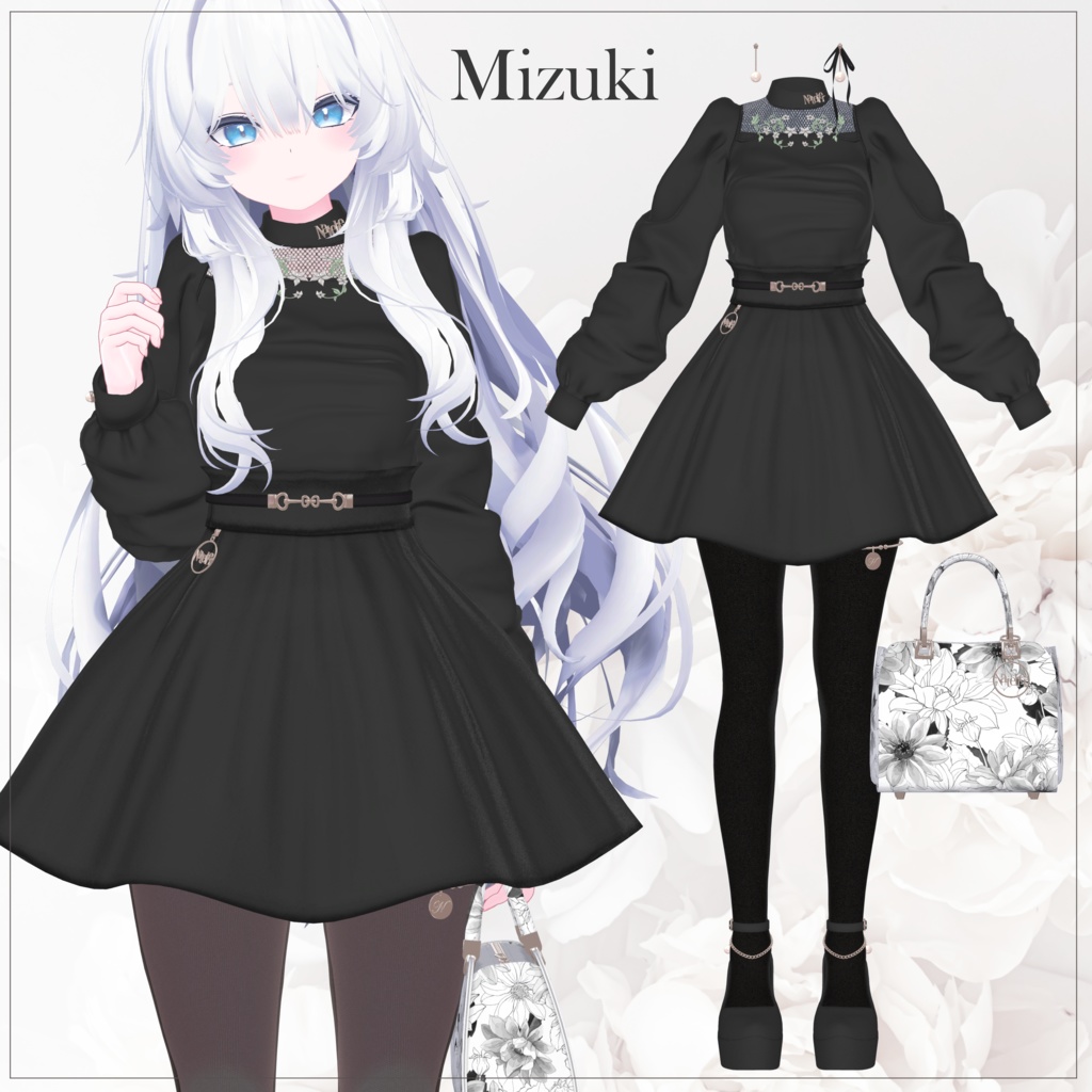 【13体対応】スプリングドレス