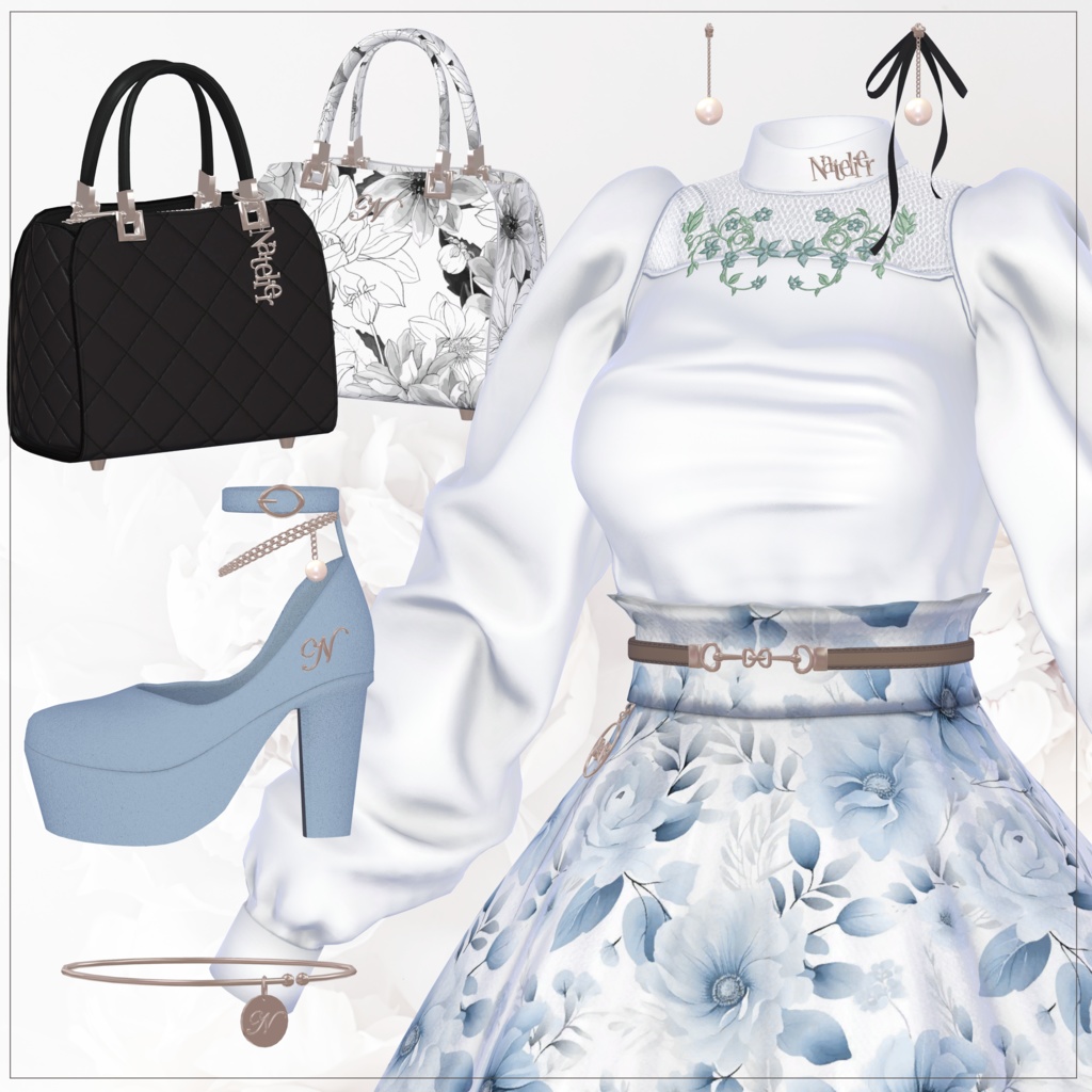 【13体対応】スプリングドレス