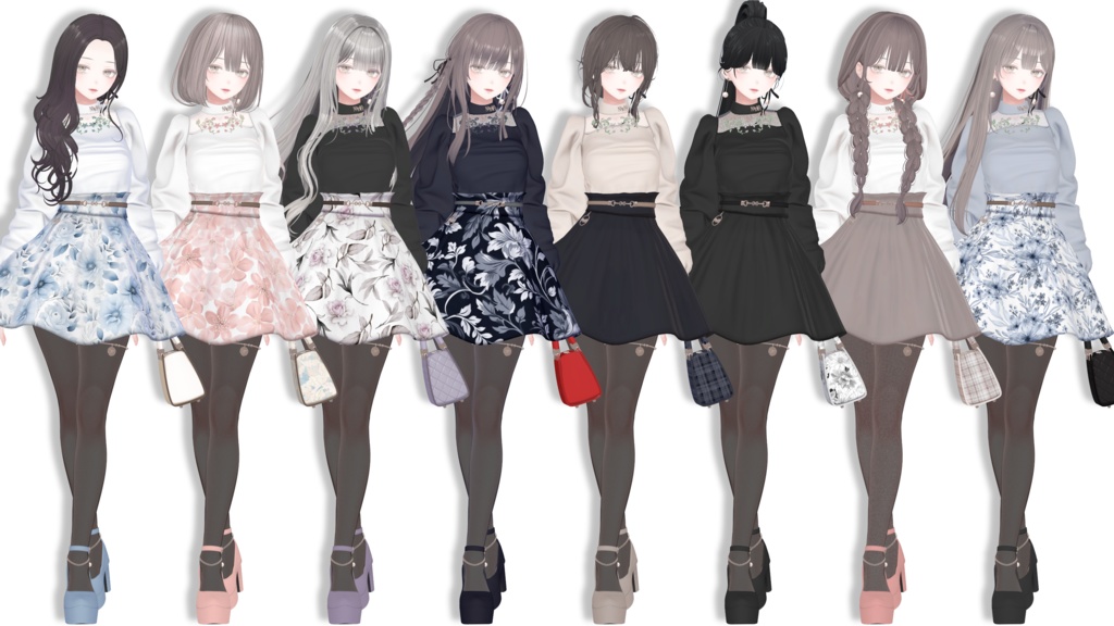 【13体対応】スプリングドレス