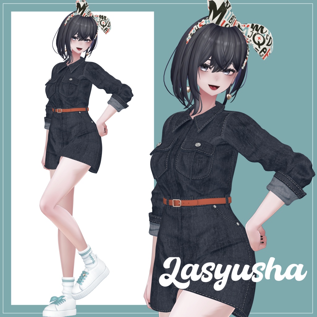 【12体対応】デニムワンピース