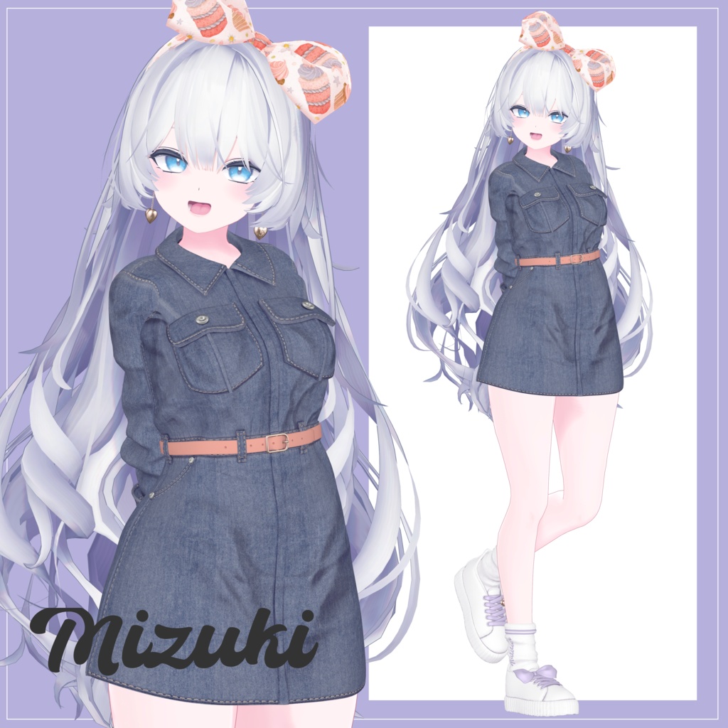 【12体対応】デニムワンピース