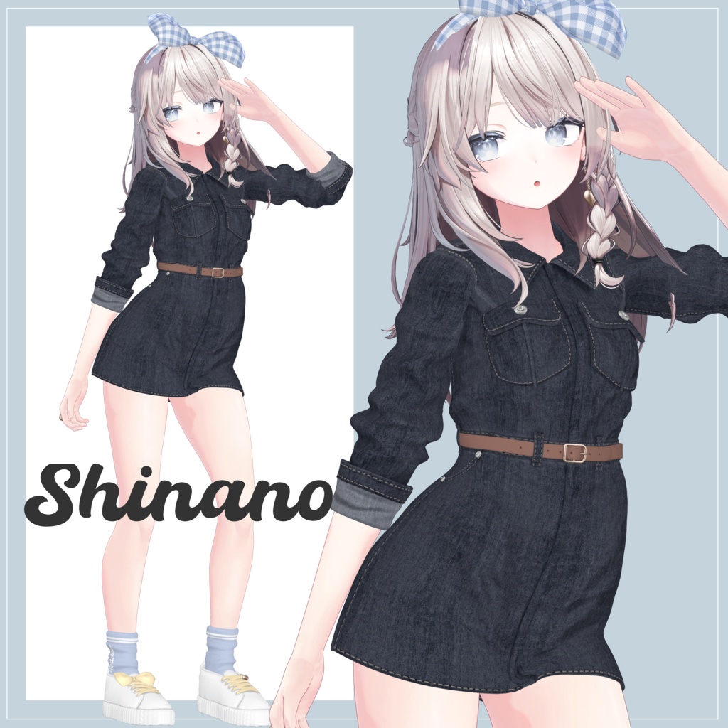 【12体対応】デニムワンピース