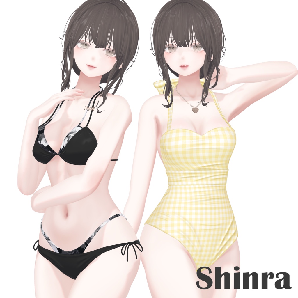【14体対応】レイヤードビキニ&モノキニ