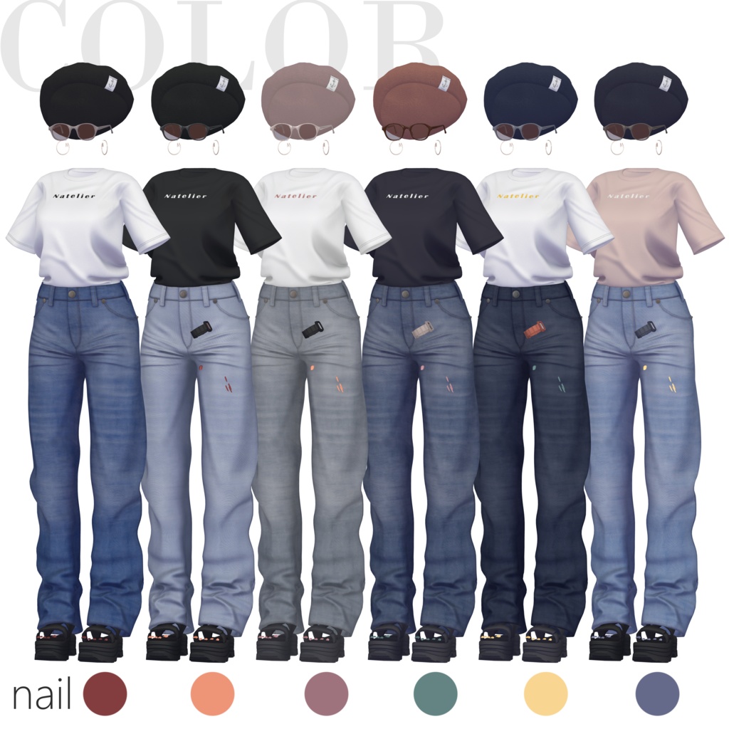 【11体対応】サマーカジュアル