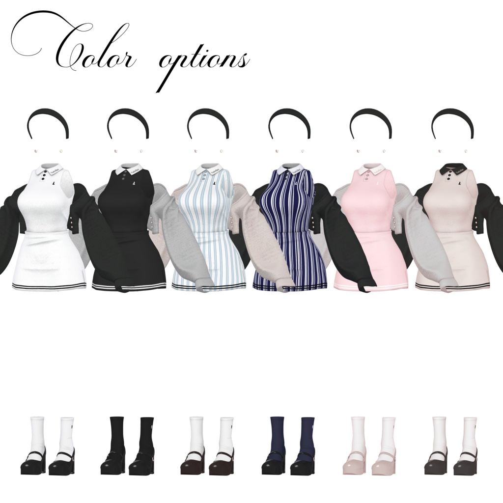 【12体対応】ポロワンピース