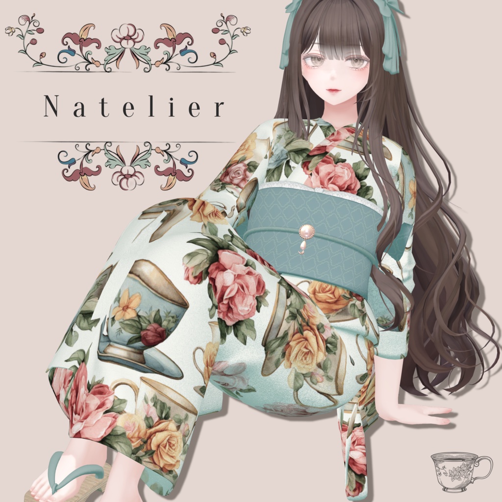 【11体対応】浴衣:ガーリースタイル