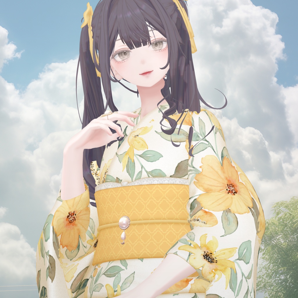 【11体対応】浴衣:ガーリースタイル