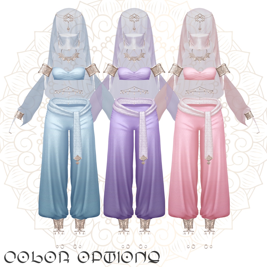 【8体対応】踊り子衣装