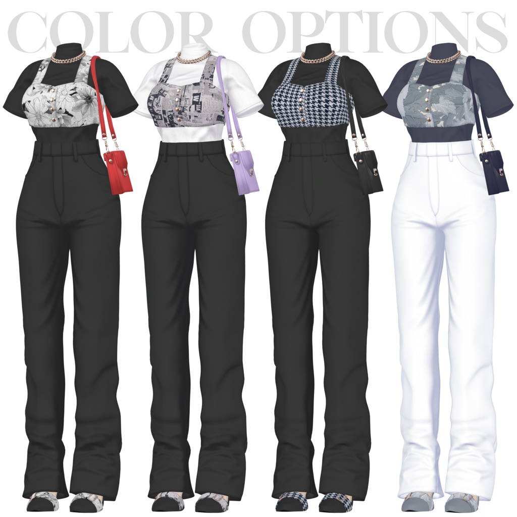 【10体対応】ビスチェコーデ