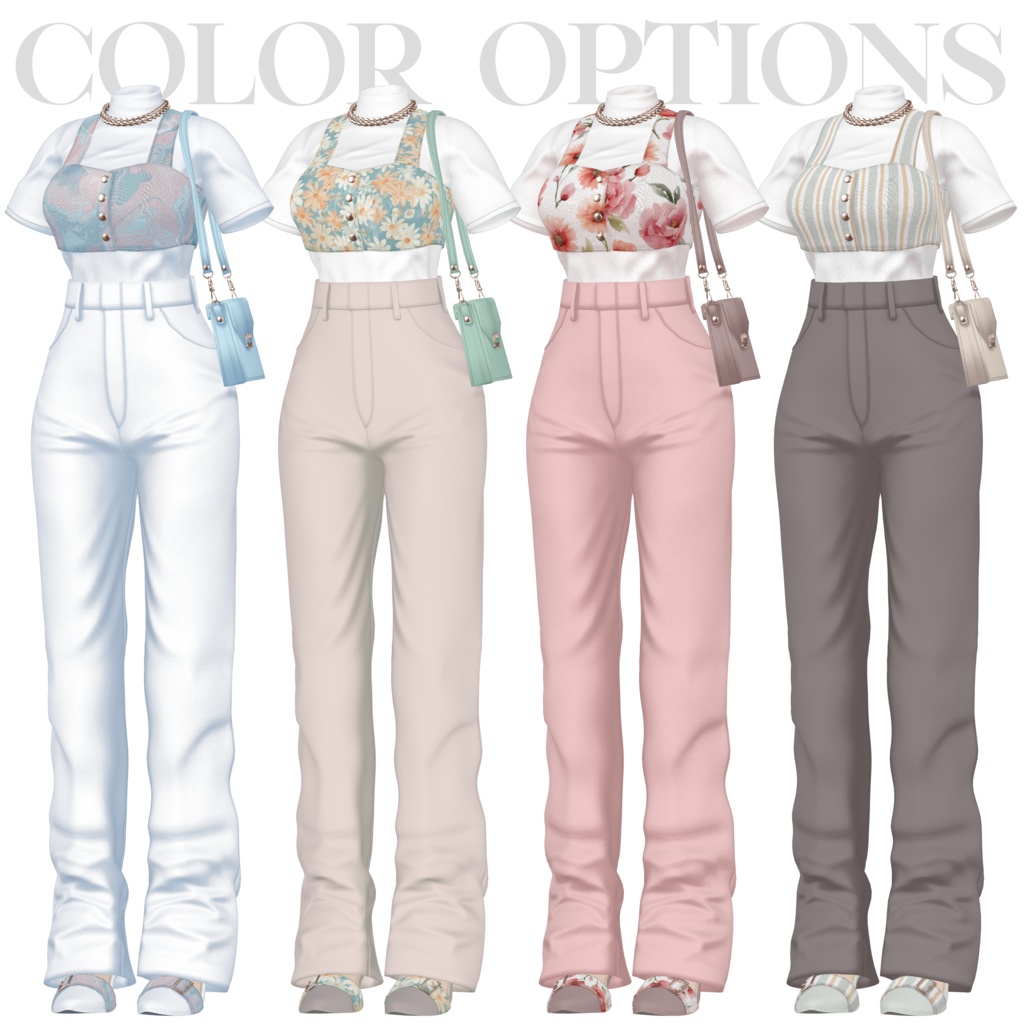 【10体対応】ビスチェコーデ