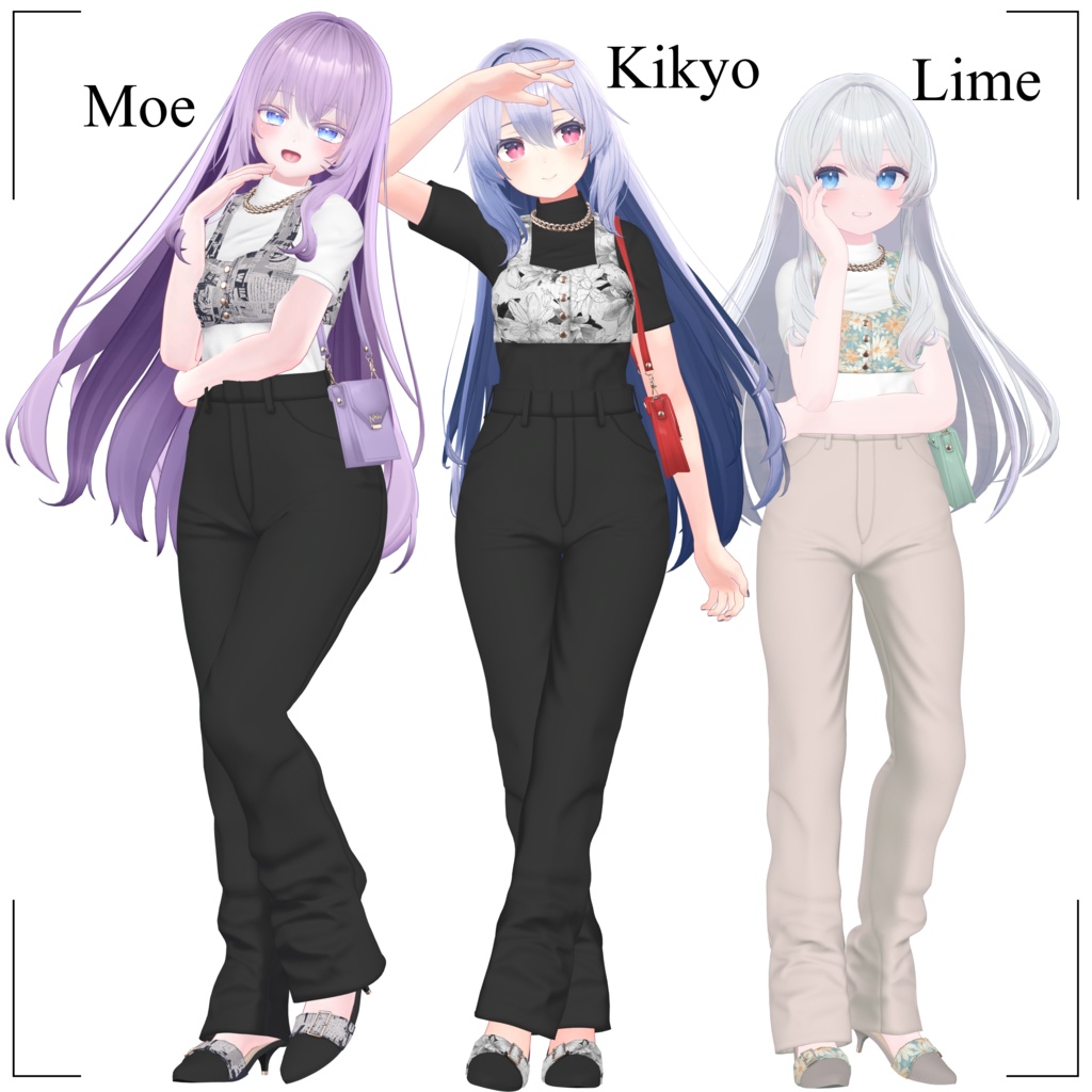 【10体対応】ビスチェコーデ