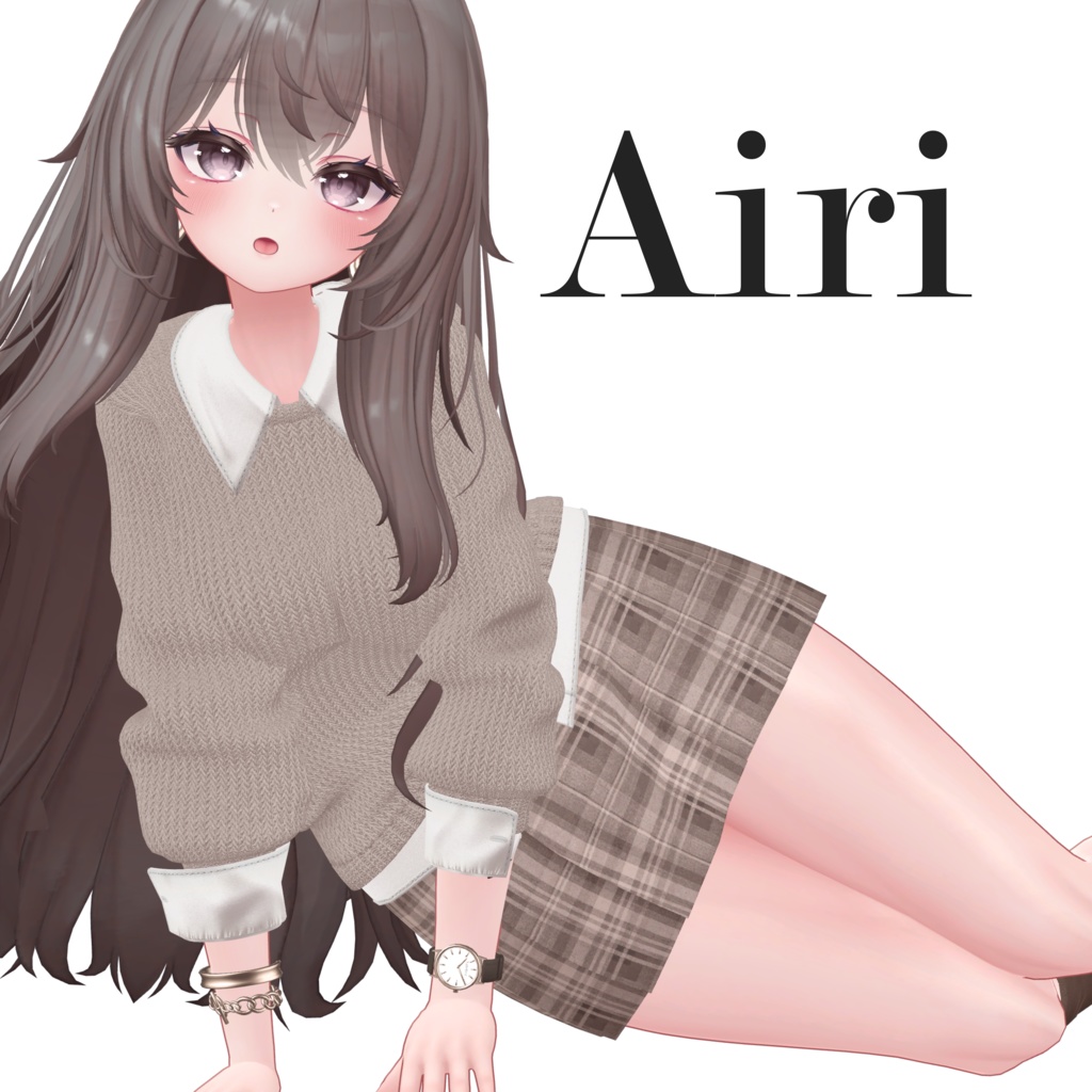 【13体対応】ニット&シャツコーデ