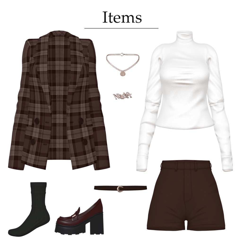 【10体対応】テーラードジャケットコーデ