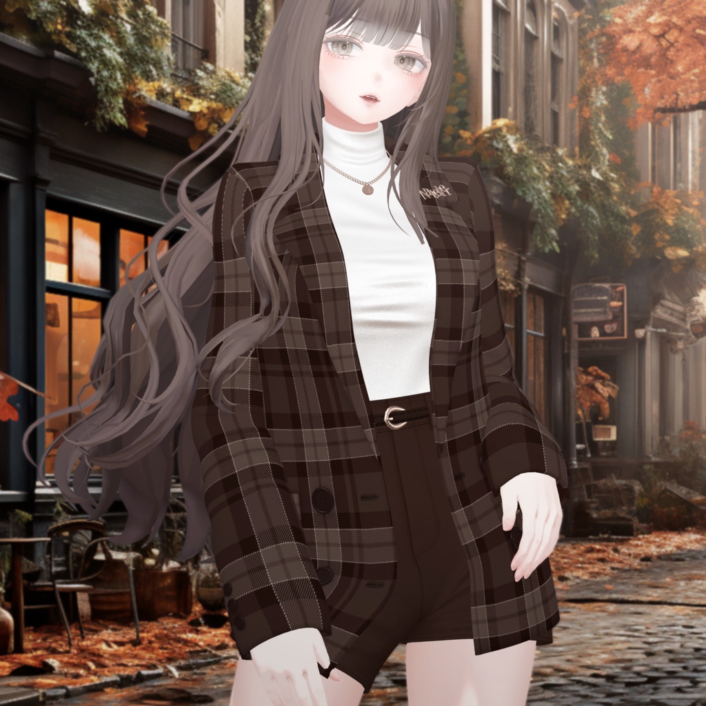 【10体対応】テーラードジャケットコーデ