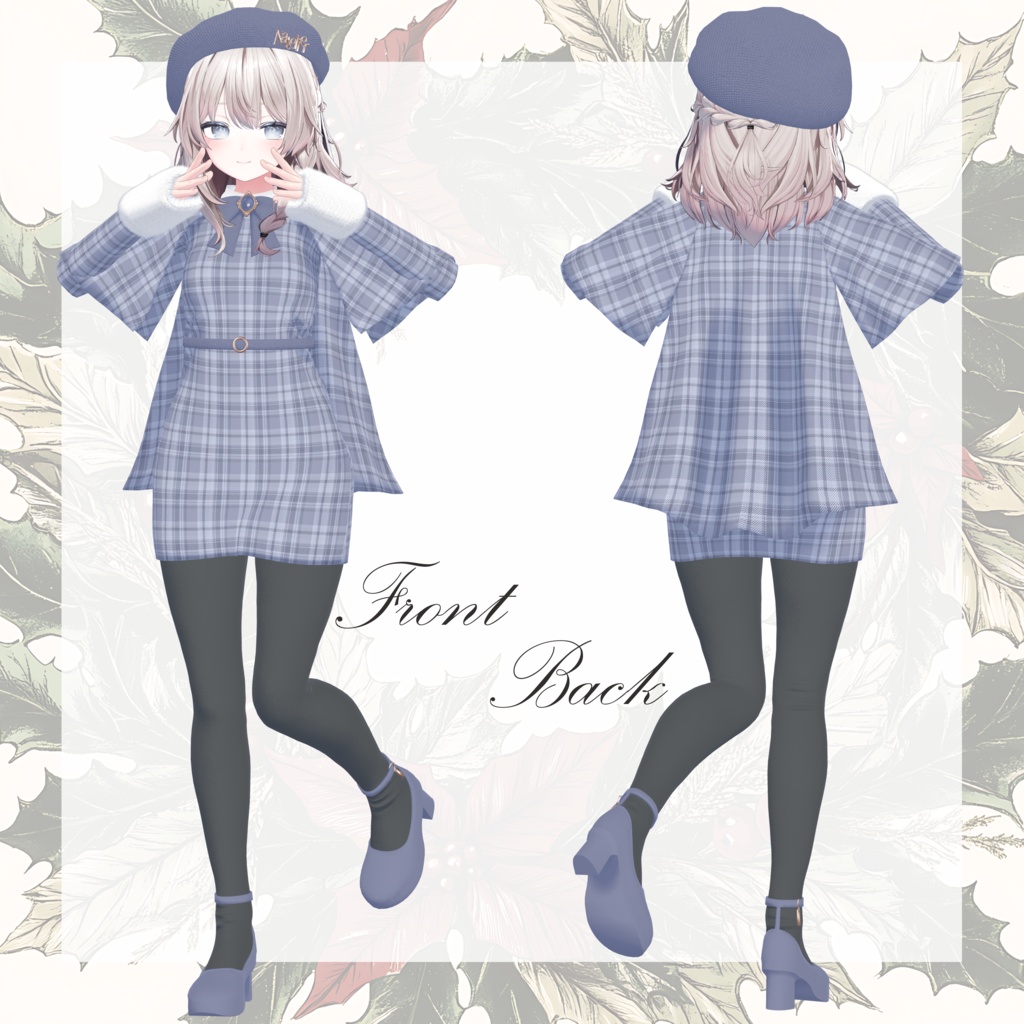 【5体対応】クラシカルワンピース