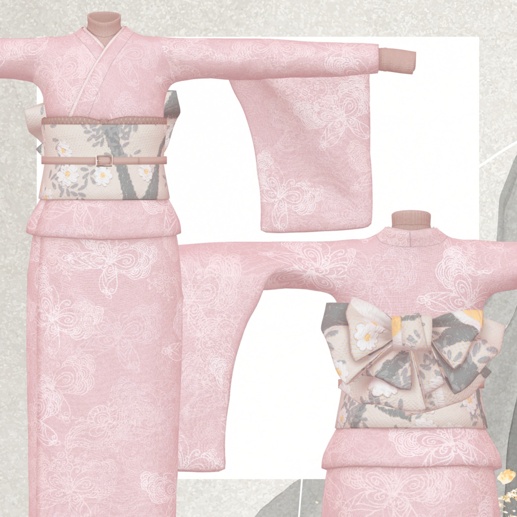 【9体対応】着物:モダンスタイル