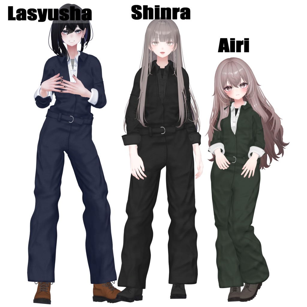 【6体対応】ジャンプスーツ