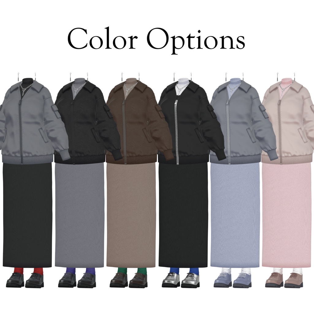 【10体対応】モードシルエット