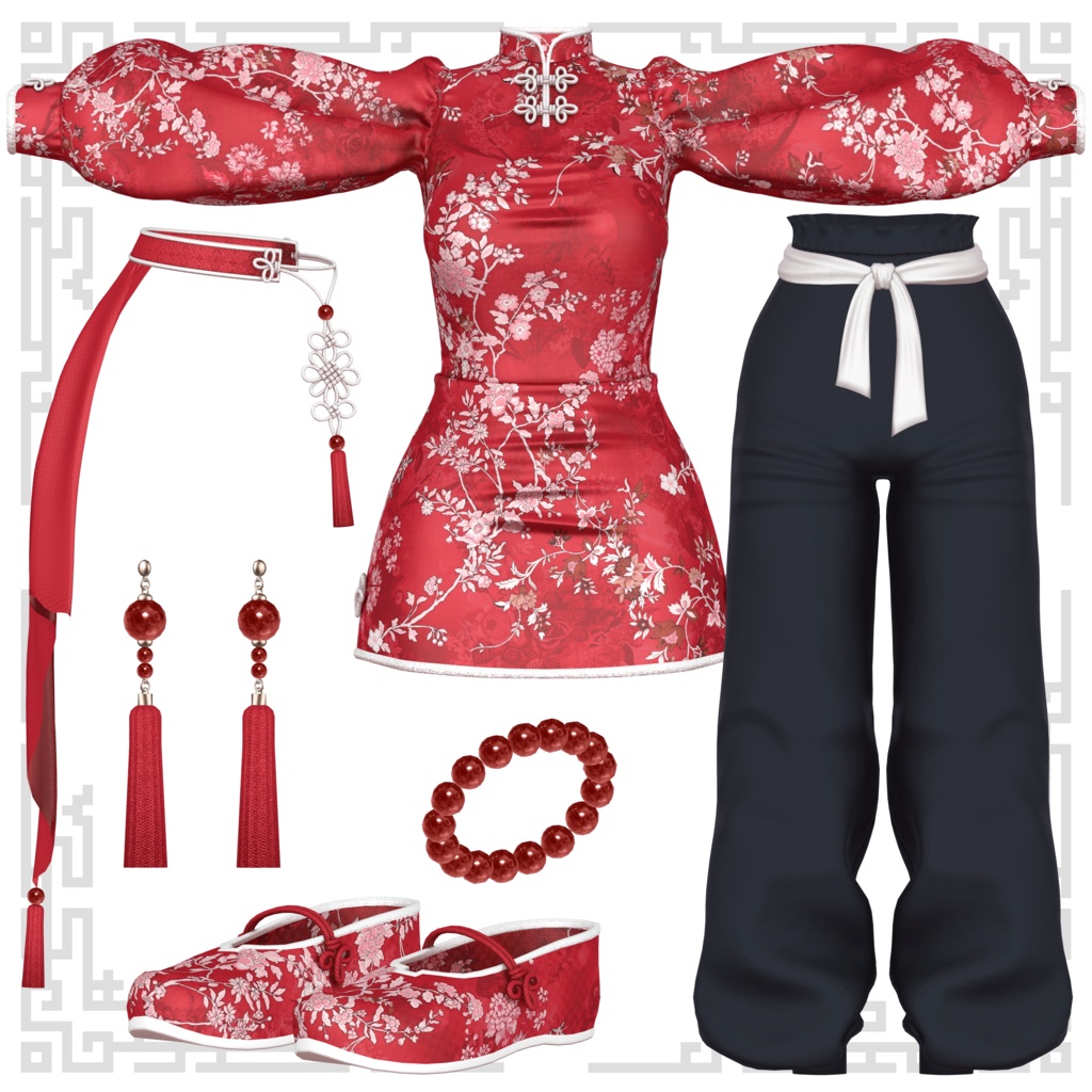 【SALE~1/14AM10】2wayチャイナ【13体対応】