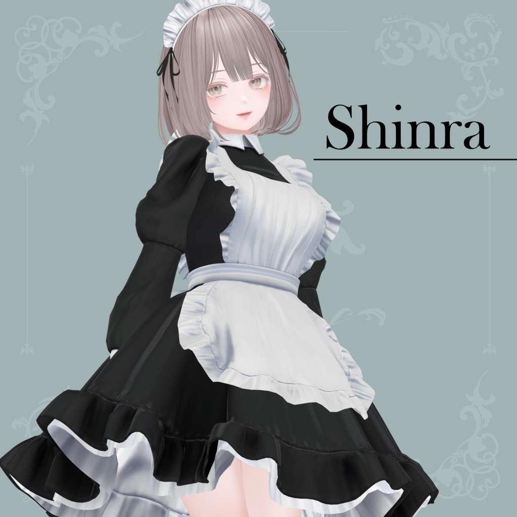 【SALE~1/27am10】メイド服【7体対応】