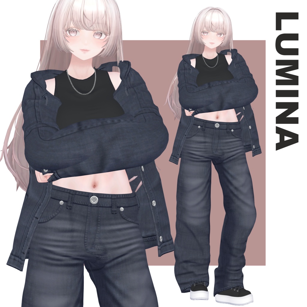 【SALE~2/19am10】デニム オン デニム【15体対応】