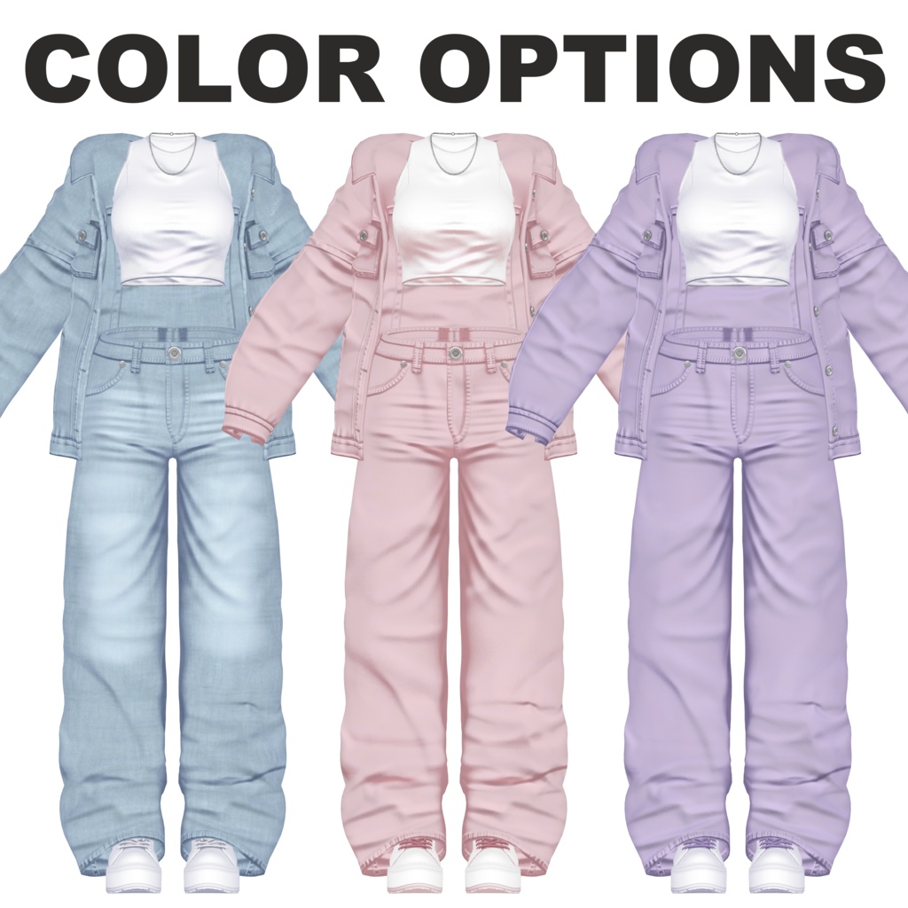 【SALE~2/19am10】デニム オン デニム【15体対応】